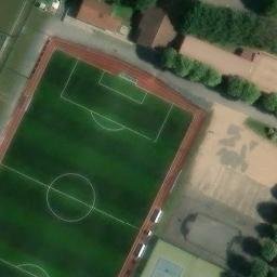 Volleyball Court — aerial view