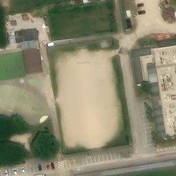 Volleyball Court — aerial view
