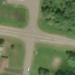 Town of Fifield Beach Volleyball Court — aerial view