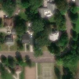 Mora Beach Volleyball Court — aerial view