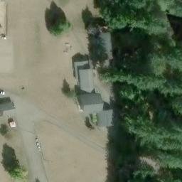 Columbia County Beach Volleyball Court — aerial view