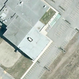 Drummondville Beach Volleyball Court #9 — aerial view