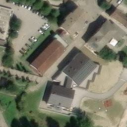 Volleyball Court — aerial view