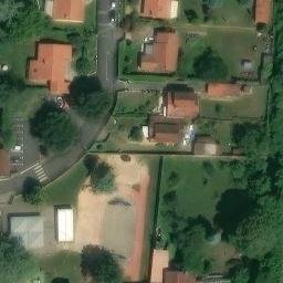 Volleyball Court — aerial view