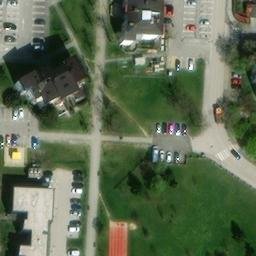 Volleyball Court — aerial view