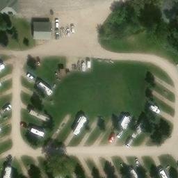Alexandria Beach Volleyball Court #2 — aerial view