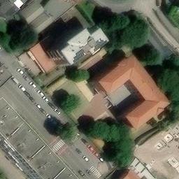 Volleyball Court — aerial view