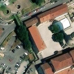 Volleyball Court — aerial view