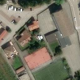 Volleyball Court — aerial view