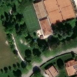 Volleyball Court — aerial view