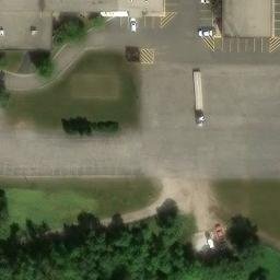 Alexandria Beach Volleyball Court #1 — aerial view