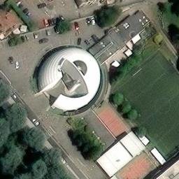 Volleyball Court — aerial view
