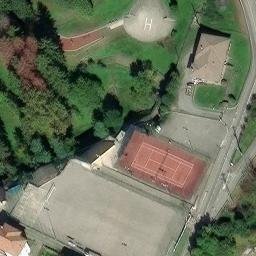 Volleyball Court — aerial view