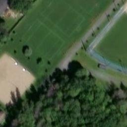Saint-Germain-de-Grantham Beach Volleyball Court #2 — aerial view