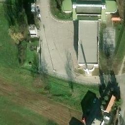 Volleyball Court — aerial view