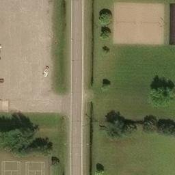 Grey Eagle Beach Volleyball Court — aerial view
