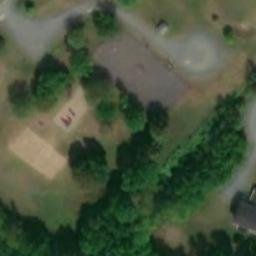 Drummondville Beach Volleyball Court #2 — aerial view