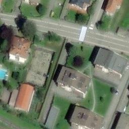 Volleyball Court — aerial view