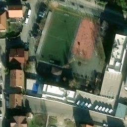 Volleyball Court — aerial view