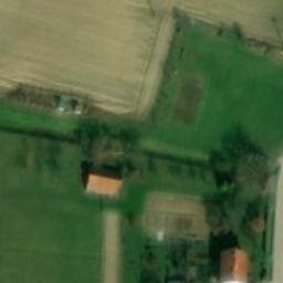 Sand Volleyball Court — aerial view