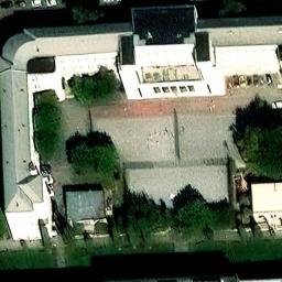 Volleyball Court — aerial view
