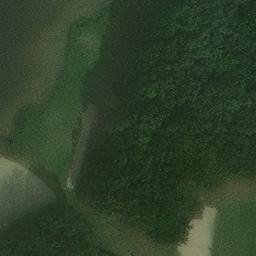 Sand Volleyball Court — aerial view