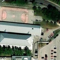 Volleyball Court — aerial view