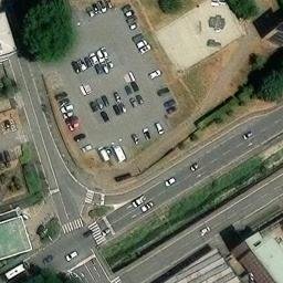 Volleyball Court — aerial view