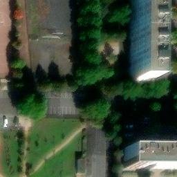 Volleyball Court near Clermont-Ferrand — aerial view