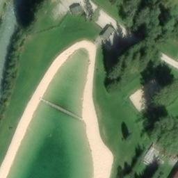 Volleyball — aerial view