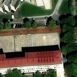 Volleyball Court — aerial view