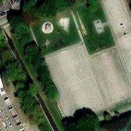 Volleyball Court — aerial view