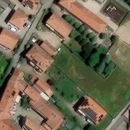 Grass Volleyball Court — aerial view