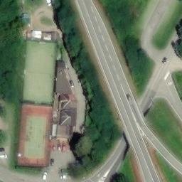 Volleyball Court — aerial view