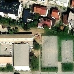 Volleyball Court — aerial view