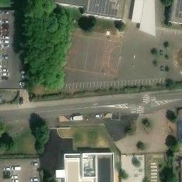 Volleyball Court — aerial view