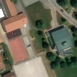 Volleyball Court — aerial view