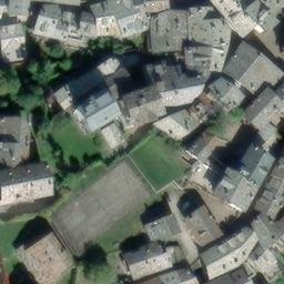 Volleyball Court — aerial view