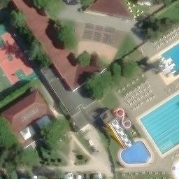 Volleyball Court — aerial view