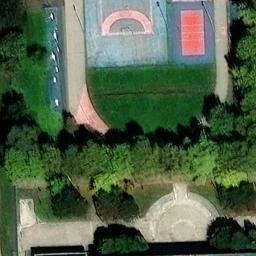 Volleyball Court — aerial view