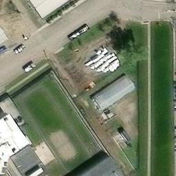 Billings Beach Volleyball Court #1 — aerial view