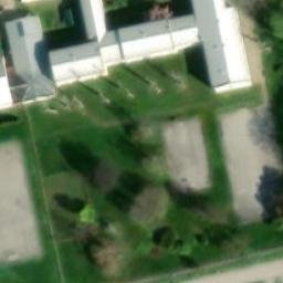 Sand Volleyball Court — aerial view