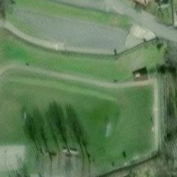 Sand Volleyball Court — aerial view