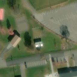 Milaca Beach Volleyball Court — aerial view