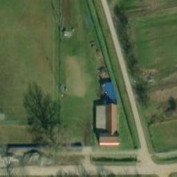 Sand Volleyball Court — aerial view