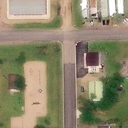 Sauk Centre Beach Volleyball Court — aerial view