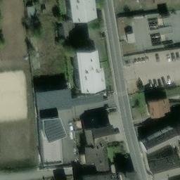 Grass Volleyball Court — aerial view