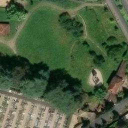 Volleyball Court — aerial view