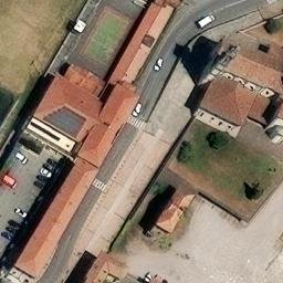 Volleyball Court — aerial view