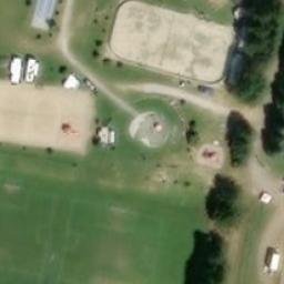 Saint-André-Avellin Beach Volleyball Court — aerial view